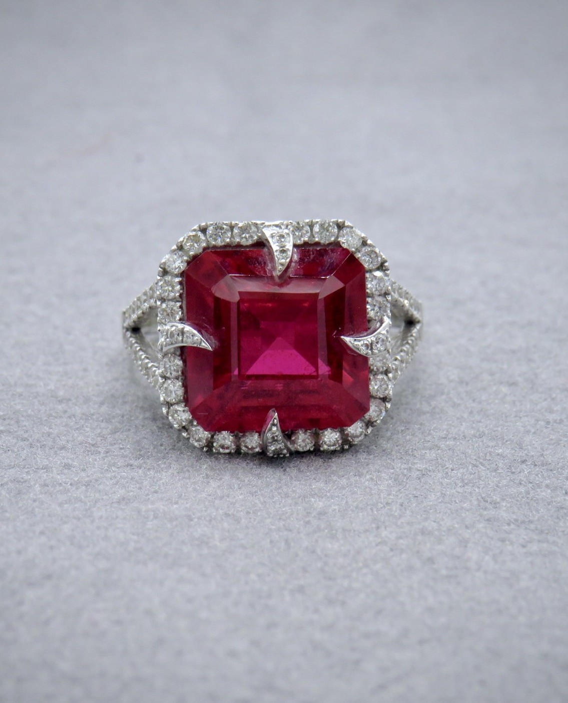 ruby and diamond ring